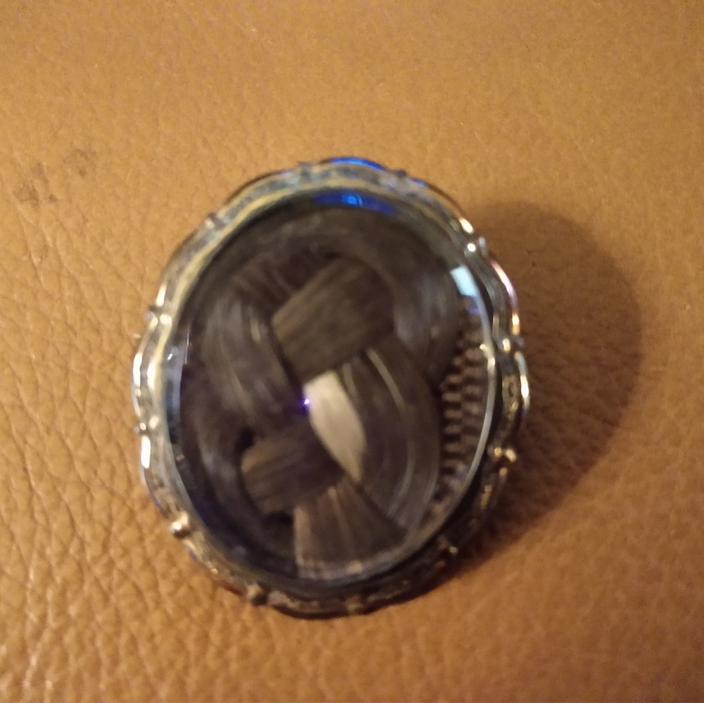 Mourning Victorian Hair jewelry